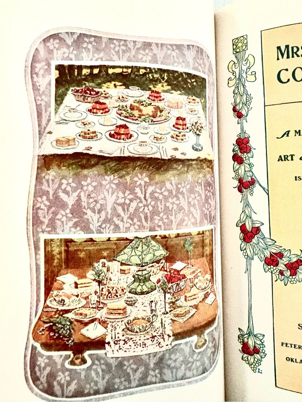 Household Discoveries Mrs. Curtis's Cook Book circa 1914 great condition!
